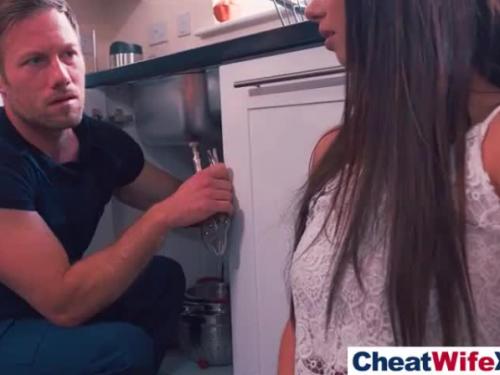 Superb wife (taylor sands) in hard style sex cheating story clip-27
